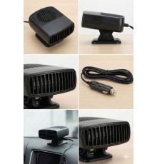 Oto Isıtıcı-soğutucu Fan Cam Buğu Çözücü Fan Araç Içi Isıtıcı-soğutucu Fan 12v Çakmaklık Girişli